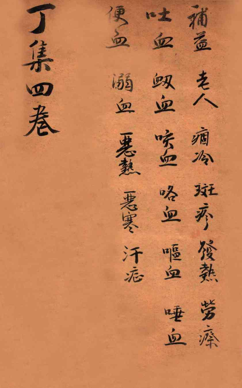 寿世保元  丁集4卷